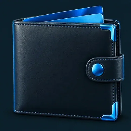 Leather wallet — VegaStars