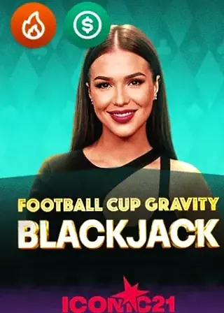 Football Cup Gravity Blackjack live game cover