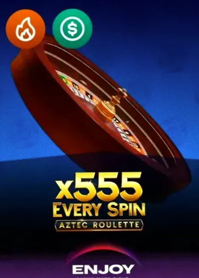 Aztec Roulette x555 live game cover