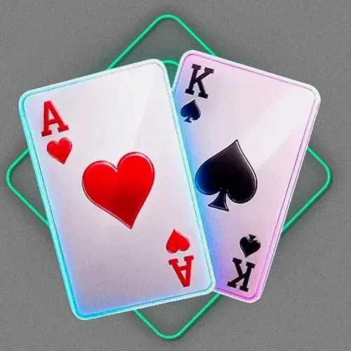 Ace and king playing cards