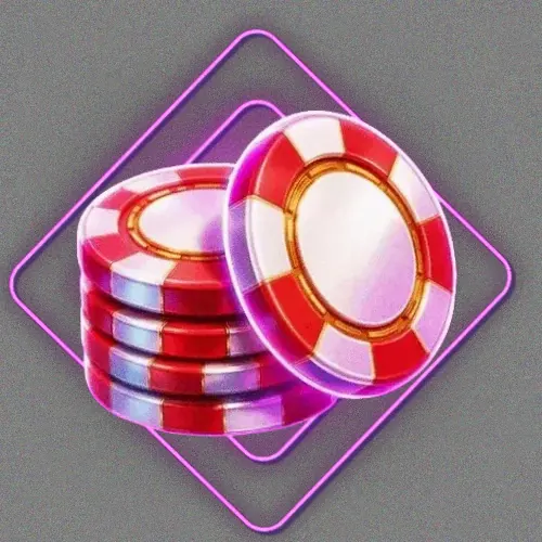 Poker table with cards
