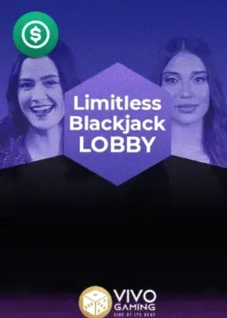 Limitless Blackjack Lobby live game cover