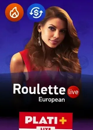 Roulette European live game cover