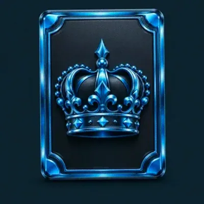Crown emblem card — VegaStars