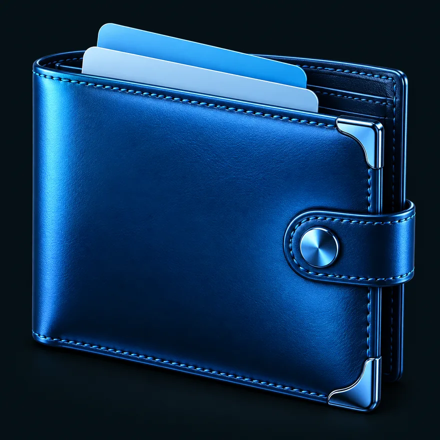 Leather wallet — VegaStars